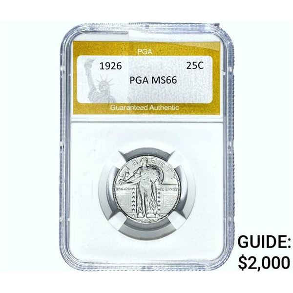 1926 Standing Liberty Quarter PGA MS66