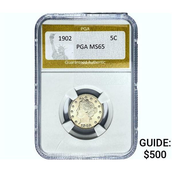 1902 Liberty Victory Nickel PGA MS65