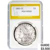 1881-CC Morgan Silver Dollar PGA MS66
