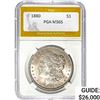1880 Morgan Silver Dollar PGA MS65