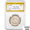 Image 1 : 1952 Washington-Carver 50C PGA MS66