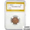 Image 1 : 1864-L Indian Head Cent PGA MS64+ Red