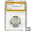 Image 1 : 1924-S Standing Liberty Quarter PGA MS64 FH