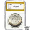 Image 1 : 1885 Morgan Silver Dollar PGA MS64 Toned
