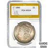 Image 1 : 1880 Morgan Silver Dollar PGA MS64