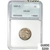 Image 1 : 1937-D Buffalo Nickel NNC MS64