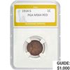 Image 1 : 1914-S Wheat Cent PGA MS64