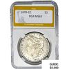 Image 1 : 1878-CC Morgan Silver Dollar PGA MS63