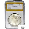 Image 1 : 1880-O Morgan Silver Dollar PGA MS63