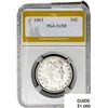 Image 1 : 1903 Barber Half Dollar PGA AU58