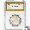 Image 1 : 1906 Barber Half Dollar PGA PR64