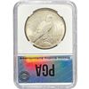 Image 2 : 1934 Silver Peace Dollar PGA MS64
