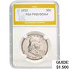Image 1 : 1953 Franklin Half Dollar PGA PR65 DCAM
