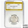 Image 1 : 1917 Standing Liberty Quarter PGA MS65 FH TYPE 1