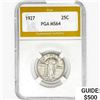 Image 1 : 1927 Standing Liberty Quarter PGA MS64