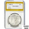 1897-S Morgan Silver Dollar PGA MS63