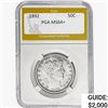 1892 Barber Half Dollar PGA MS64+