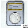 1889-S Morgan Silver Dollar PGA MS63+
