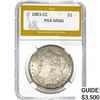 1883-CC Morgan Silver Dollar PGA MS66