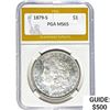 1879-S Morgan Silver Dollar PGA MS65