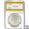 1892 Morgan Silver Dollar PGA MS63