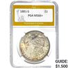 1881-S Morgan Silver Dollar PGA MS66+