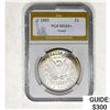 1885 Morgan Silver Dollar PGA MS64+ Toned