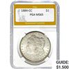1884-CC Morgan Silver Dollar PGA MS65
