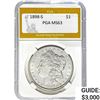 1898-S Morgan Silver Dollar PGA MS63