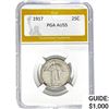 1917 Standing Liberty Quarter PGA AU55