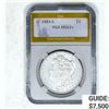 1883-S Morgan Silver Dollar PGA MS63+
