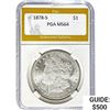 1878-S Morgan Silver Dollar PGA MS64