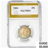 1894 Barber Quarter PGA PR65+