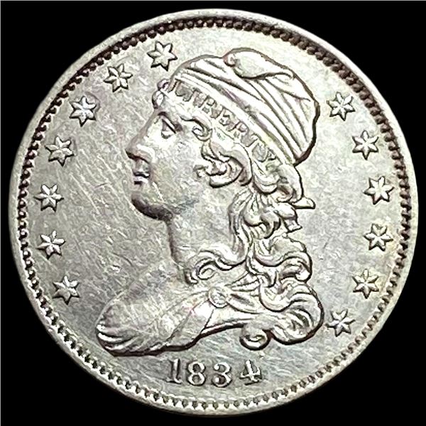 1834 Capped Bust Quarter CLOSELY UNCIRCULATED CLOSELY UNCIRCULATED