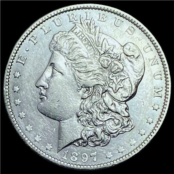 1897-O Morgan Silver Dollar CHOICE AU CHOICE AU