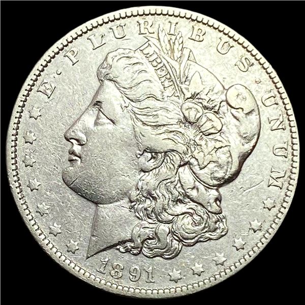 1891-CC Morgan Silver Dollar NICELY CIRCULATED