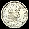 Image 1 : 1857 Seated Liberty Dime NEARLY UNCIRCULATED