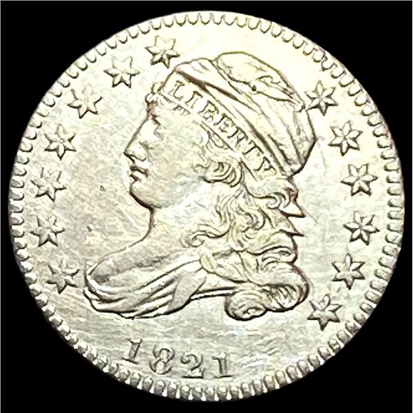 1821 Capped Bust Dime LIGHTLY CIRCULATED