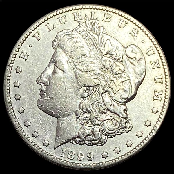 1899-S Morgan Silver Dollar LIGHTLY CIRCULATED