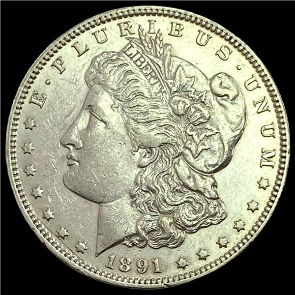 1891-O Morgan Silver Dollar CLOSELY UNCIRCULATED