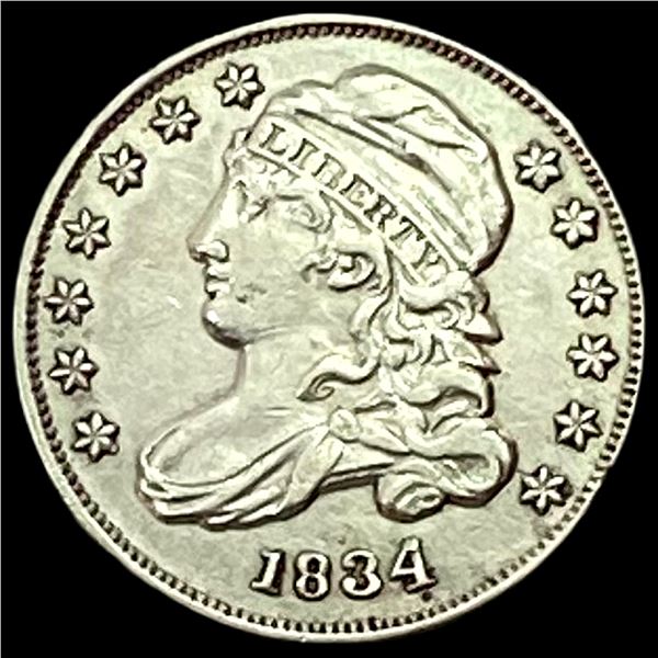 1834 Capped Bust Dime CLOSELY UNCIRCULATED