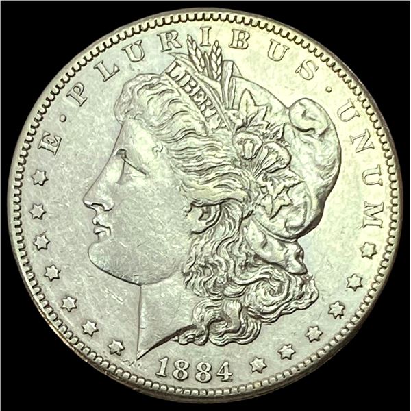1884-S Morgan Silver Dollar CLOSELY UNCIRCULATED