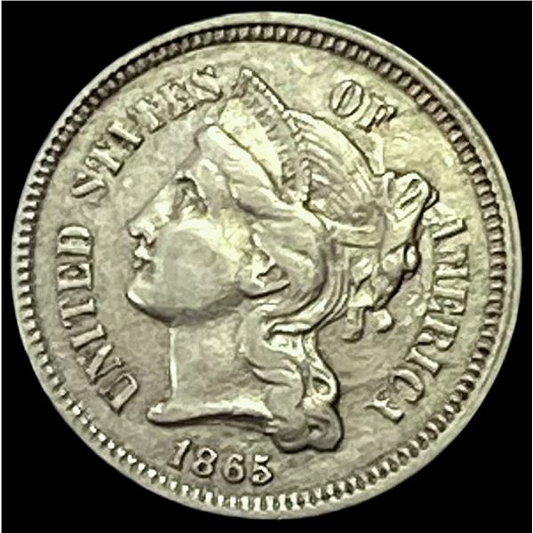 1865 Nickel Three Cent UNCIRCULATED