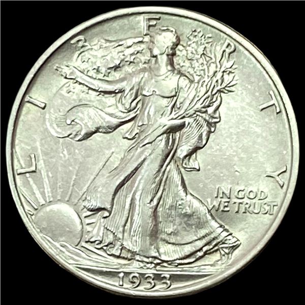 1933-S Walking Liberty Half Dollar UNCIRCULATED