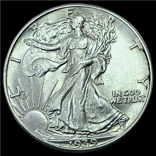 1939 Walking Liberty Half Dollar GEM BU
