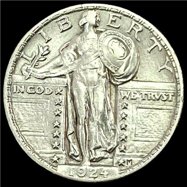 1924 Standing Liberty Quarter LIGHTLY CIRCULATED