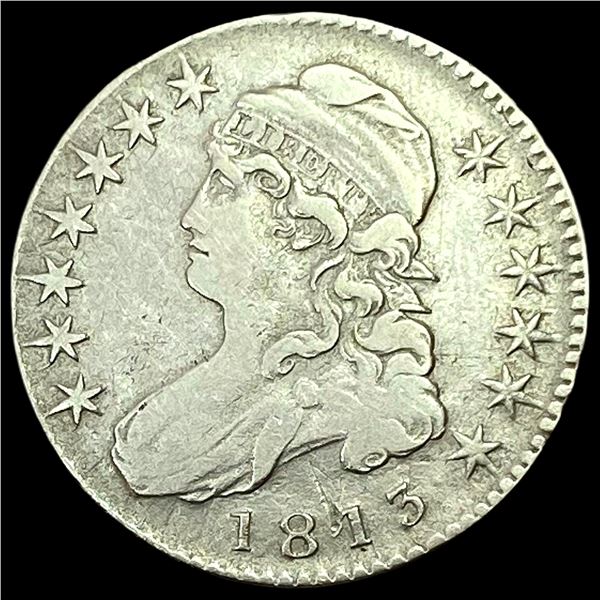 1813 Capped Bust Half Dollar LIGHTLY CIRCULATED LIGHTLY CIRCULATED