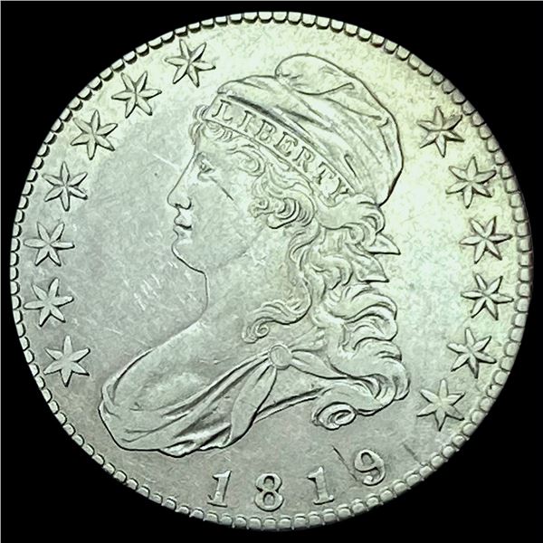 1819 Capped Bust Half Dollar CHOICE AU