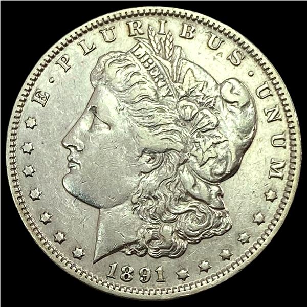 1891-O Morgan Silver Dollar NEARLY UNCIRCULATED