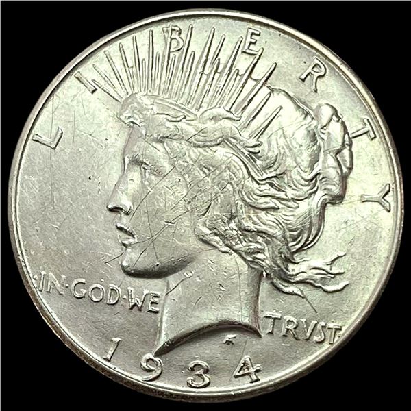 1934-S Silver Peace Dollar HIGH GRADE